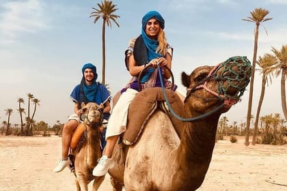 Marrakech: Agafay Desert Quad bike & Camel Ride with Dinner Show