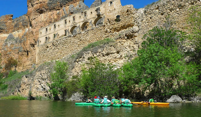 Kayaking in River Duraton Segovia 10
