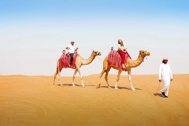 Dubai: Red Dunes Safari with Dune Buggy, Sandboard & Camel 8