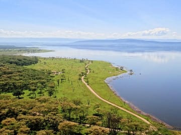A caption of lake Nakuru