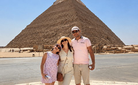 Half-Day Private Giza Pyramids & Sphinx Tour with Camel Ride & Expert Egyptologist