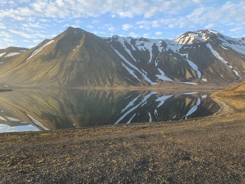 Angling in the Lake Langisjór, photo 5