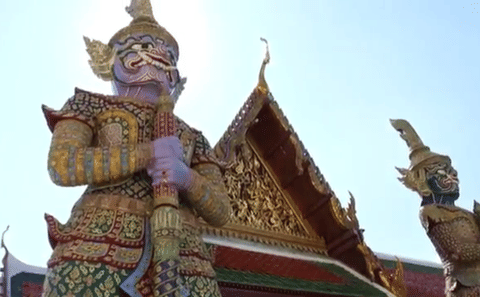 Bangkok Temple and Market Walking Tour of Grand Palace and Wat Pho