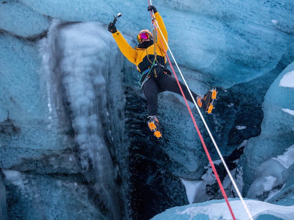 Zip Line + Glacier Adventure Winter — Icarus Rising ehf
