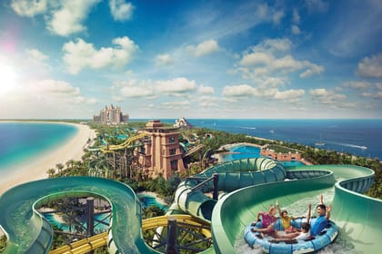 Aquaventure Water Park with Lost Chamber Aquarium Ticket