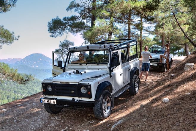 Kemer: Jeep Safari Tour with Lunch at Riverside 2