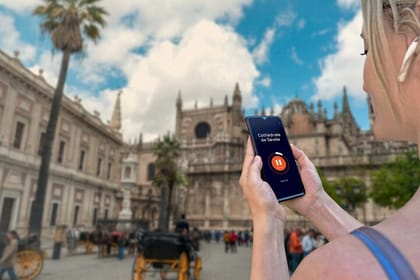 Seville: Audio Guided Walking Tour (3:20 – 28 audio comments)