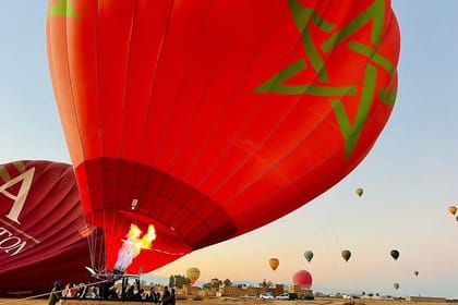 Marrakech: Sunrise Hot Air Balloon Ride Berber Breakfast Transfer