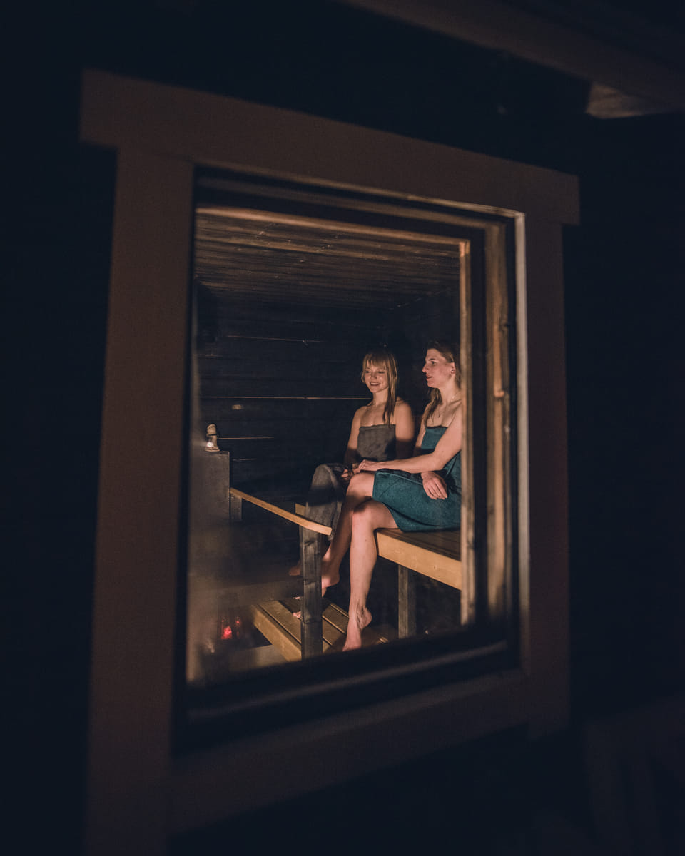 Private Aurora Spa with dinner