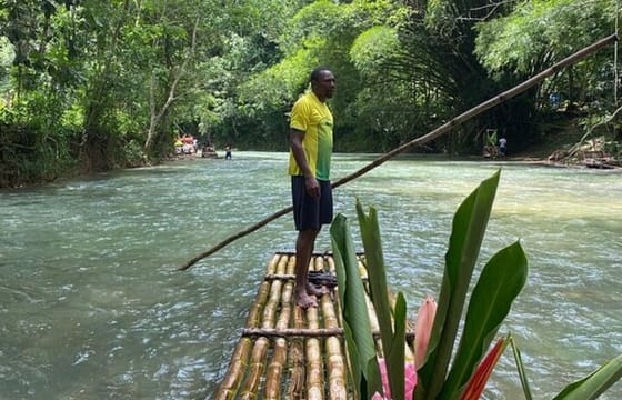 Great River Rafting With Limestone Massage From Montego Bay