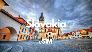 Banská (Slovakia) Data eSIM : 0.5GB to 2GB/daily - 30 Days