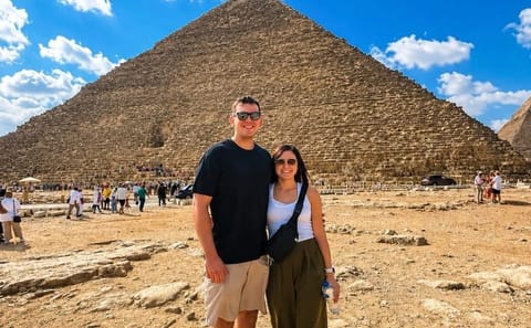 Private Giza Pyramids and Sphinx Tour with Camel Ride