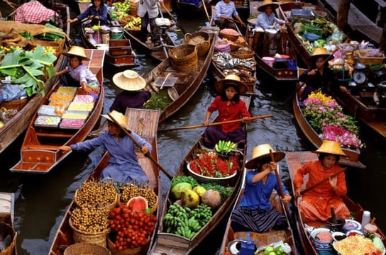 Damnoen Saduak Floating Market - Private Guided Day Tour from Hua Hin