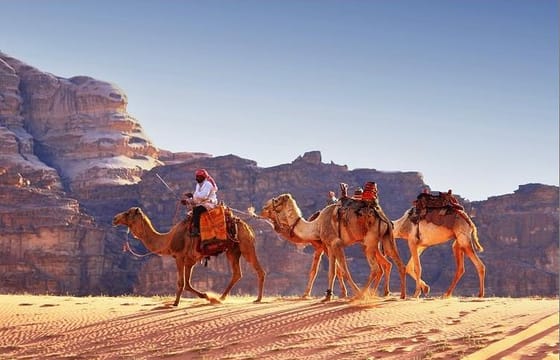 Private Full Day Trip to Wadi Rum Valley of Moon Martian Desert from Dead Sea