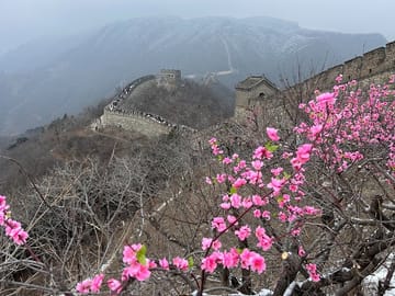 Great Wall during Chinese New Year Vacation