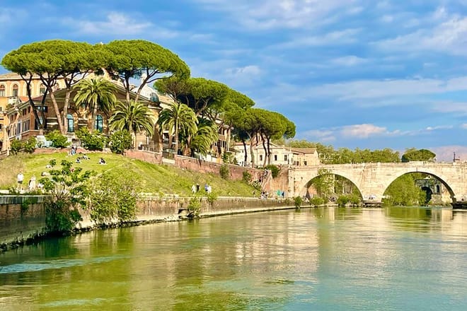 Rome Tiber River Boat Ride and Underground Catacombs Guided Tour