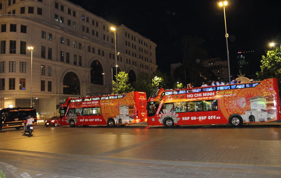 Midnight Double-Decker Bus Tour of Ho Chi Minh City