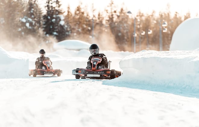 Ice-Karting and Snowmobiling (Levi) photo 3