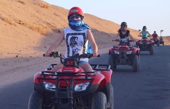 Quad Bike Adventure in the Hurghada Desert, Egypt