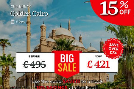 Cairo & Alexandria Adventure: Explore Pyramids, Sphinx & Ancient Wonders