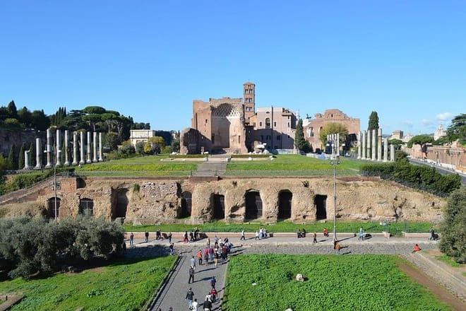 Palatine Hill houses of emperors
