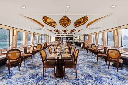 Ha Long Symphony Cruise Luxury Day Tour from Harbor with Pick up