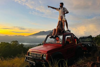 Private Jeep Tour to Sunrise at Batur Geopark, Bali