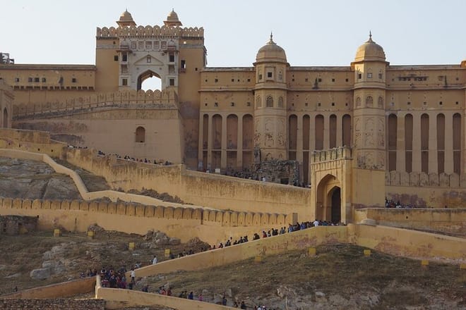 Amer Fort in Jaipur