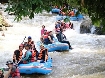 Thai Chang Adventure: White Water Rafting, ATV & Flying Fox