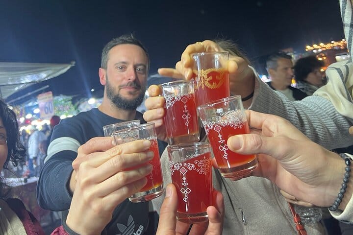 Khoudnjal; the local drink of Marrakech