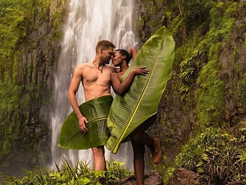 Romantic escape at Materuni Waterfalls: A unique cultural and nature experience in Moshi.
