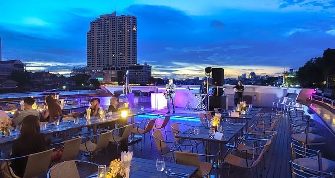 BANGKOK: Ticket Grand Pearl Luxury Dinner Cruise with Live Music & Show 4