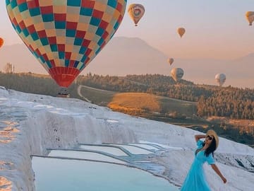 Pamukkale Hierapolis And Hot Air Balloon Tour From Kemer