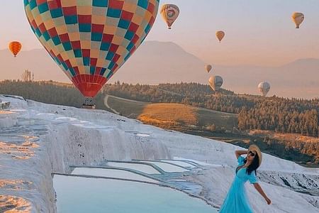 Pamukkale Hierapolis And Hot Air Balloon Tour From Kemer