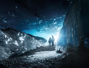 Private Winter Ice Cave Captured