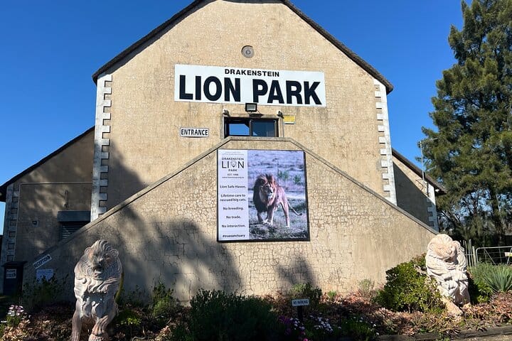 Giraffe Encounter and Lion Park with Wine Tasting in Stellenbosch