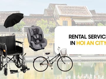 Rent Baby Seats, Umbrellas, and Wheelchairs in Hoi An