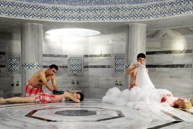 Turkish Bath and Massage &amp; Jacuzzi &amp; Sauna &amp; Steam bath With Transfer -Hurghada