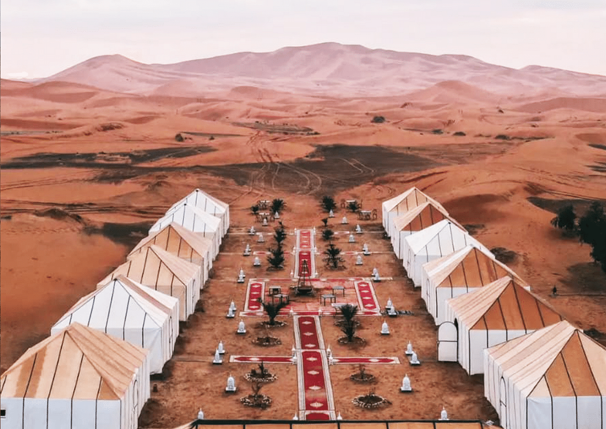 10 Days Private Morocco Experience from Casablanca with Luxurious Desert Camp