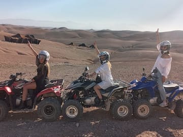 Agafay Desert Quad & Camel Tour with Dinner Show