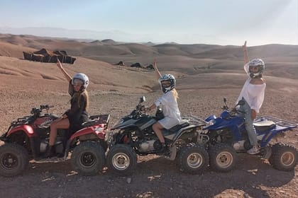 Agafay Desert Quad & Camel Tour with Dinner Show