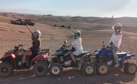 Agafay Desert Quad Biking and Camel Ride near Marrakesh