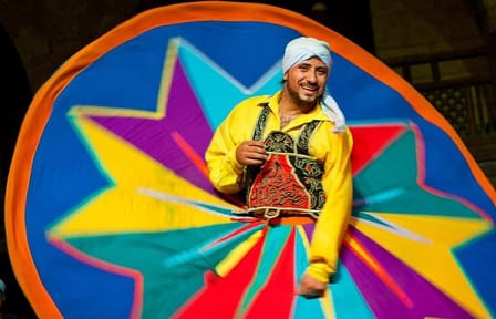 Nile River Dinner Cruise with Buffet and Cultural Show in Cairo