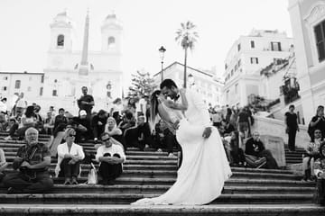 Romantic Photoshoot Experience at the Spanish Steps in Rome
