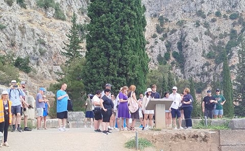 Delphi with Professional English Guide and transportation