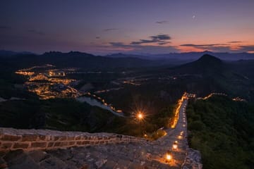 Private Night Tour of Simatai Great Wall from Beijing