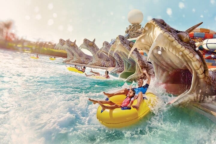 Abu Dhabi Ferrari World Warner Bro Water World Sea World Combo