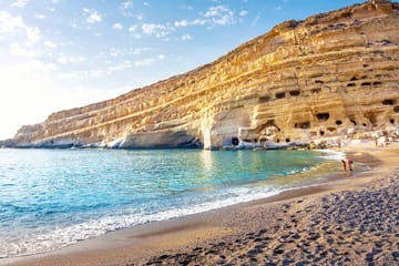 Private Tour To Arkadi, Messara and Matala Beach From Rethymno