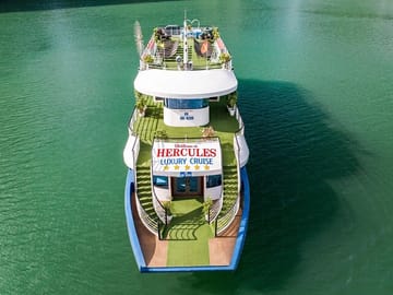 Hercules Cruise Luxury Day Tour in Halong Bay from Harbor