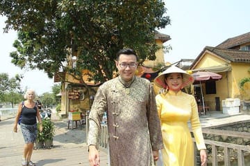 Cultural Bike Tour in Hoi An with Traditional Ao Dai